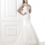 Abito da sposa a sirena in pizzo 2015 Pronovias mod Blaguna