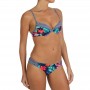 Costume con reggiseno push up stampa tropicale estate 2014 prezzo 33 90 euro