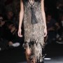 Abito con frange Roberto Cavalli inverno 2014 2015