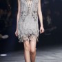 Abito corto sfilata Roberto Cavalli inverno 2014 2015