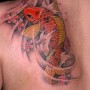 Foto tattoo carpa koi