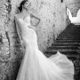 Abito da sposa a sirena in pizzo 2015