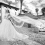 Abito da sposa in pizzo da principessa 2015 Alessandra Rinaudo