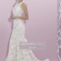 Abito da sposa a sirena in pizzo Pignatelli 2015 mod Lucilla