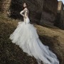 Abito da sposa con maniche lunghe Alessandro Angelozzi 2015 mod Acai