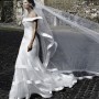 Raffinato abito da sposa 2015 collezione Alessandro Angelozzi mod Mist