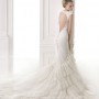 Abito da sposa a sirena con scollatura frontale e schiena scoperta Pronovias 2015 mod Cameron