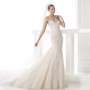 Abito da sposa color rosa cipria Pronovias 2015 mod Clarisa