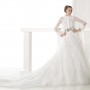 Abito da sposa maniche lunghe Pronovias 2015 mod Carmit