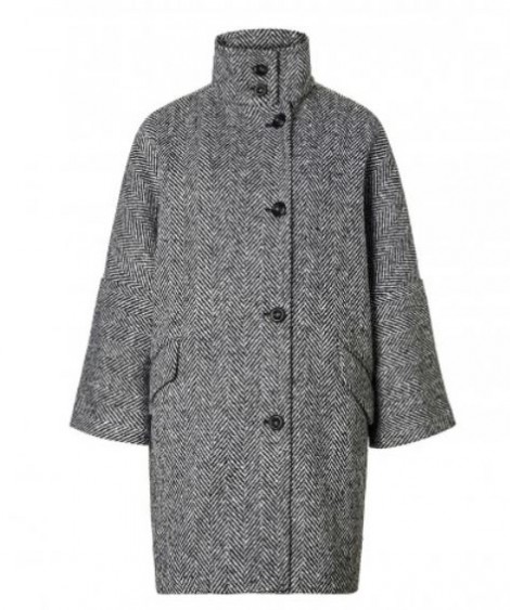 Cappotto oversize Sisley inverno 2014 2015 prezzo 139 euro