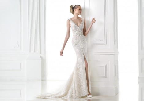 Originale abito da sposa Pronovias 2015 mod Connie