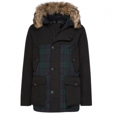 Giaccone uomo Byrd Parka a quadri 2016 prezzo 799 euro