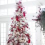 Albero di Natale 2015 bianco e rosso