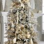 Albero di Natale 2016 Oro e Bianco