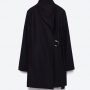 Cappotto avvolgente ZARA inverno 2017 prezzo 99 95 euro