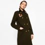 Cappotto militare ZARA inverno 2017 prezzo 79 95 euro