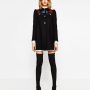 Cappotto ricamato ZARA prezzo 129 euro