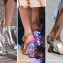 Scarpe metallizzate moda primavera estate 2017