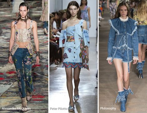 Tendenze Moda primavera estate 2017 il denim