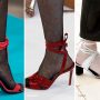 Tendenze Moda scarpe e sandali primavera estate 2017 Cinghiette e lacci alla caviglia