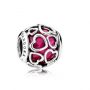 Charm rosso ciliegia con cuori Pandora San Valentino 2017 prezzo 59 euro