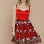 Abito con gonna in tulle ricamato Coconuda estate 2017