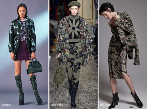 Urban Camouflage tendenza moda autunno inverno 2017 2018