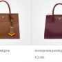 Borsa Prada modello Paradigme