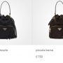 Borsa a secchiello Prada collezione inverno 2017 2018