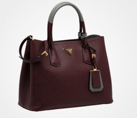 Nuova Borsa Prada modello Double inverno 2017 2018 prezzo 2200 euro