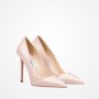 Scarpe decollete in vernice color rosa nude Prada prezzo 550 euro