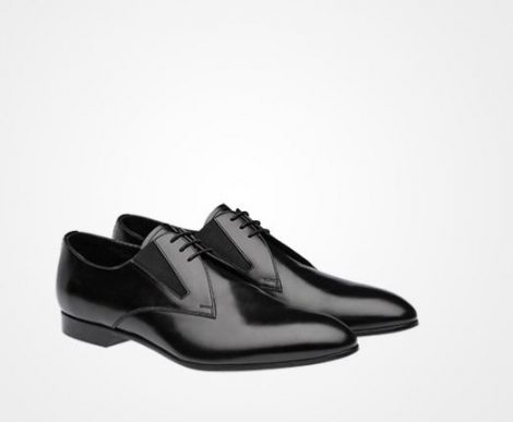 Scarpe eleganti derby uomo Prada prezzo 520 euro