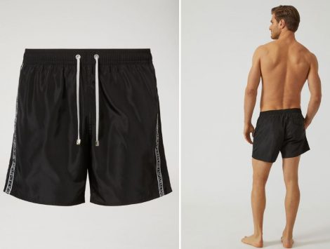 Costume da bagno boxer uomo Emporio Armani estate 2018 prezzo 90 euro