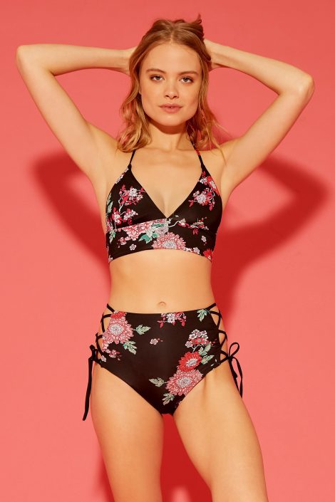 Costume da bagno con reggiseno a triangolo e slip a vita alta Tezenis 2018