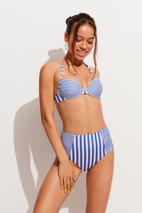 Costume push up con slip a vita alta Tezenis estate 2018