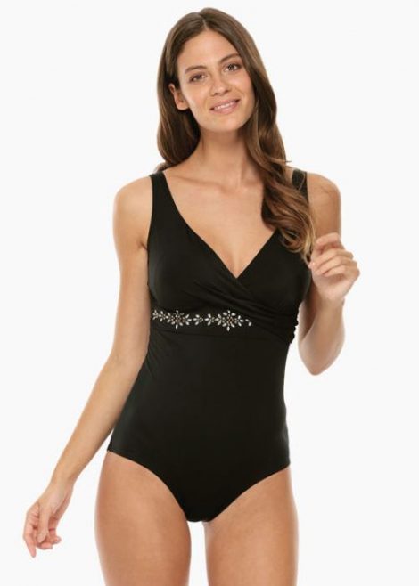 Elegante costume intero nero da signora Lovable 2018 prezzo 89 euro