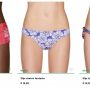 Slip a vita alta e classiche costumi Benetton estate 2018