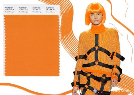 Colore Russet Orange Pantone Inverno 2019