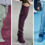 Tendenze stivali over the knee moda inverno 2018 2019