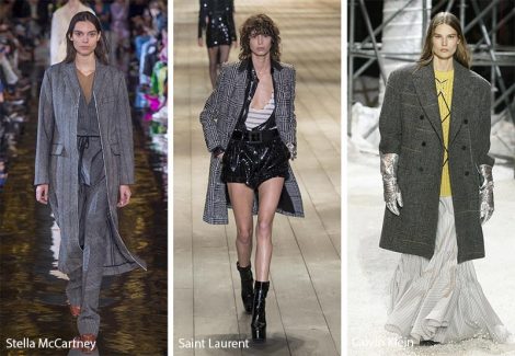 Cappotti oversize e dal taglio maschile moda inverno 2018 2019