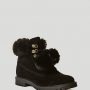 Scarponcini con pom pom Guess catalogo inverno 2018 2019 prezzo 155 euro mod Tamara