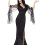 Costume Halloween donna da Morticia Addams