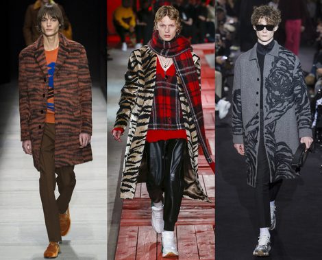 Stampe animalier moda uomo inverno 2018 2019 470x379 - 15 Tendenze Moda Uomo Abbigliamento Inverno 2018 2019