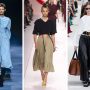 Tendenze Moda abbigliamento abiti e gonne a pighe plisse