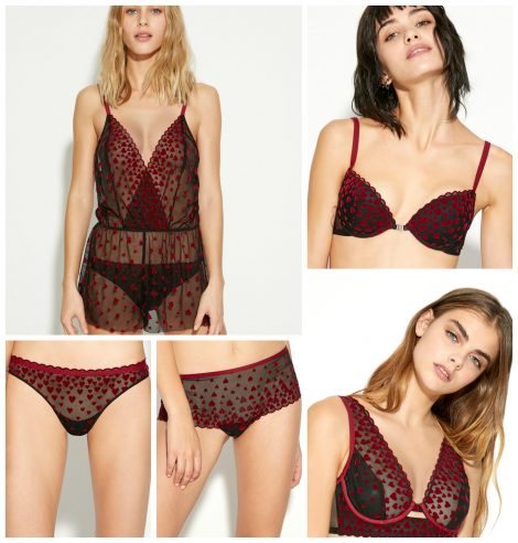 Intimo con cuori rossi San Valentino 2019 Tezenis 470x492 - Intimo San Valentino 2019 Tezenis