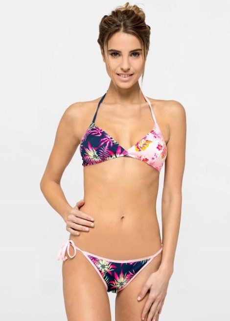 Bikini a trinagolo Sundek fantasia tropicale modello Isako 2019 470x655 - Costumi da bagno SUNDEK donna 2019