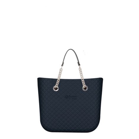 Borsa O Bag mini matelasse blu navy collezione primavera estate 2019 prezzo 83 euro 470x470 - Collezione Borse o Bag Mini Matelassè primavera estate 2019