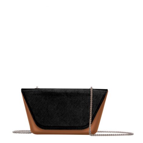 Clutch O Bag Rame con pattina nera 470x470 - Collezione Borse O Bag SHEEN primavera estate 2019