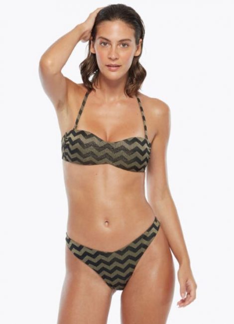 Bikini a fascia imbottita Lovable lurex estate 2020 470x650 - Lovable Costumi 2020