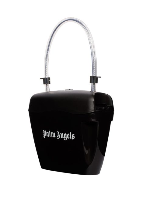 Borsa Padlock Bag Palm Angels nera 470x664 - Padlock Strap Bag Palm Angels